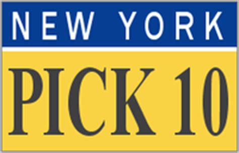 New York Pick 10 Winning Numbers .